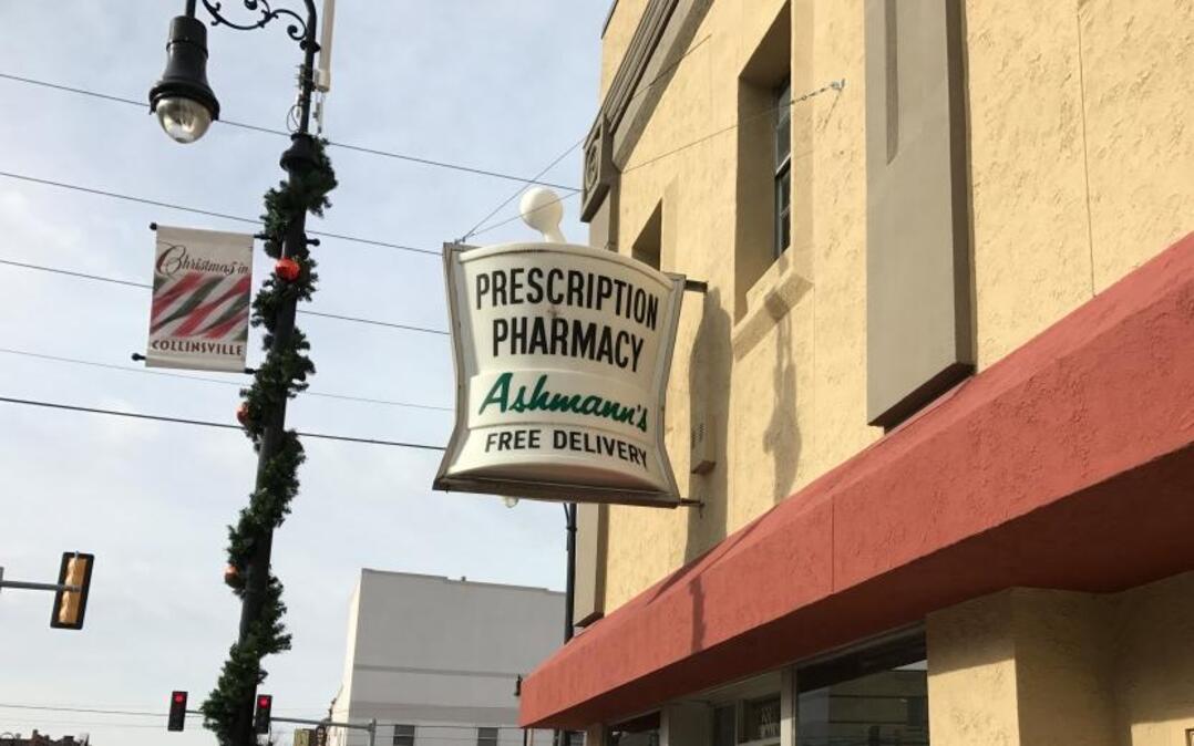 Ashmann’s Pharmacy, 209 East Main St. in Collinsville, will close after serving the metro-east for more than 55 years. It’s last day of business is Thursday, Dec. 15.