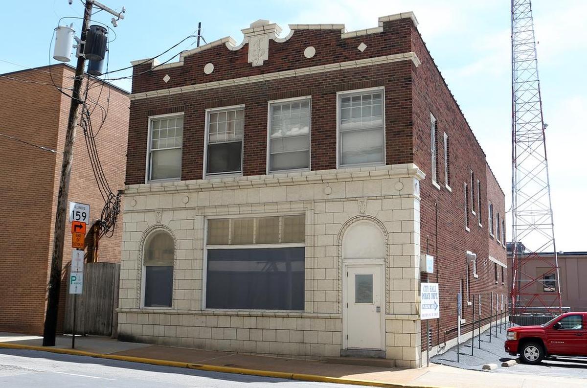 The Security Abstract and Title Co. building is shown in 2015, a year before it was demolished to make way for a parking lot behind Belleville City Hall. Built in 1929, it had a terracotta facade.