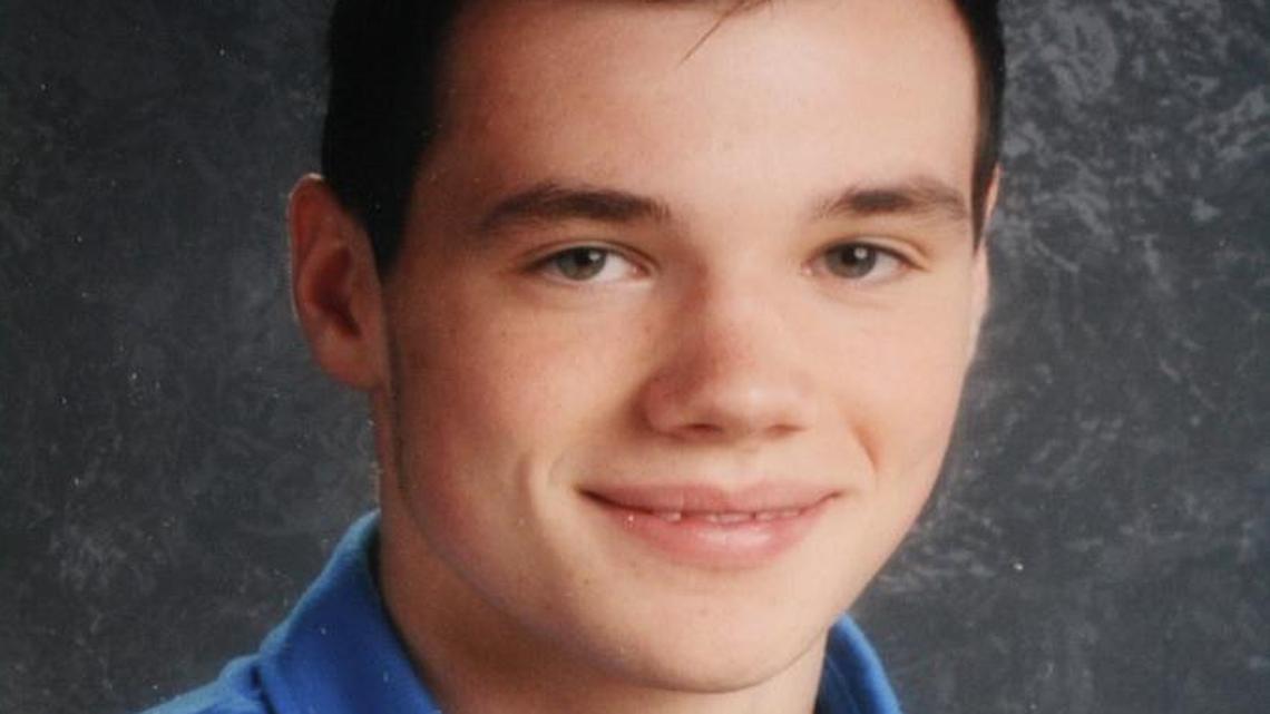 Cameron Curran, 16, died in October after he was struck by a car while riding his bicycle on Old St. Louis Road.