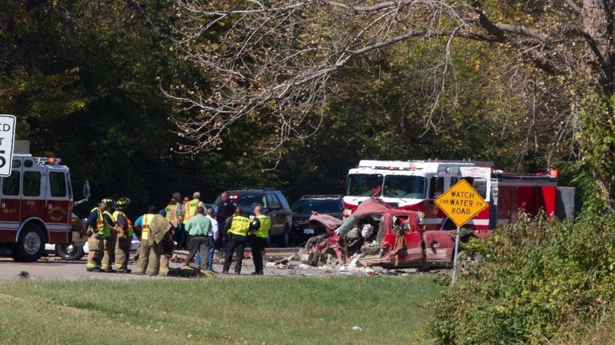
Emergency responders were on the scene of an accident on Illinois 203 in Madison on Wednesday afternoon. 
