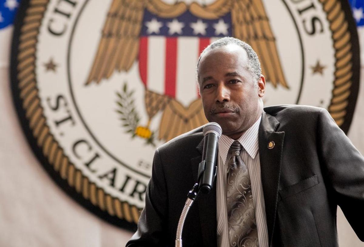 U.S. Housing and Urban Development Secretary Ben Carson visited East St. Louis on Thursday. The East St. Louis Public Housing Authority has been under HUD receivership since 1985. HUD and East St. Louis have entered into a Transition Agreement that allows for a HUD Oversight Administrator to take an advisory role in the East St. Louis Housing Authority for the next 2 years.