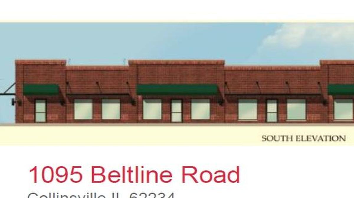 A sandwich shop was revealed as the first tenant in a Collinsville strip center that will be built near a planned Walmart Neighborhood Market.