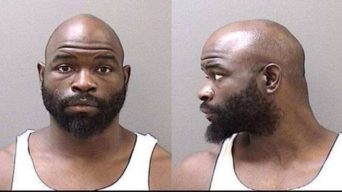 Eric N. Davis in a 2016 mugshot from an arrest for theft from a Circle K.