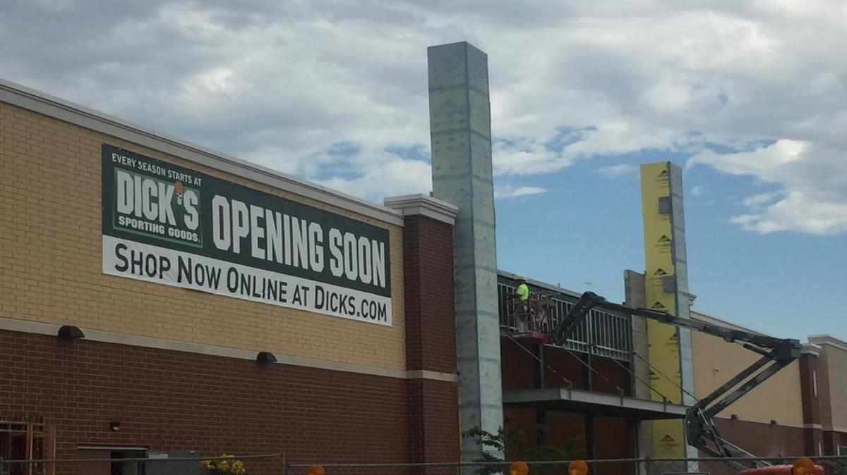 Work on the Dick’s Sporting Goods in Fairview Heights is progressing well enough for the store to have an October 2017 expected opening, said Mike Malloy, director of Economic Development for the city.