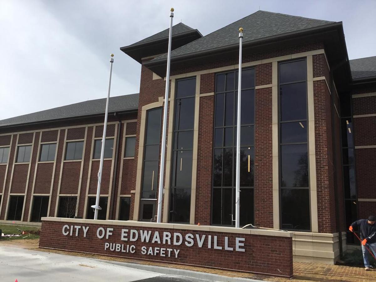 The new public safety building will bring the Edwardsville police and fire departments under one $12.4 million roof a few blocks away from the old stations.