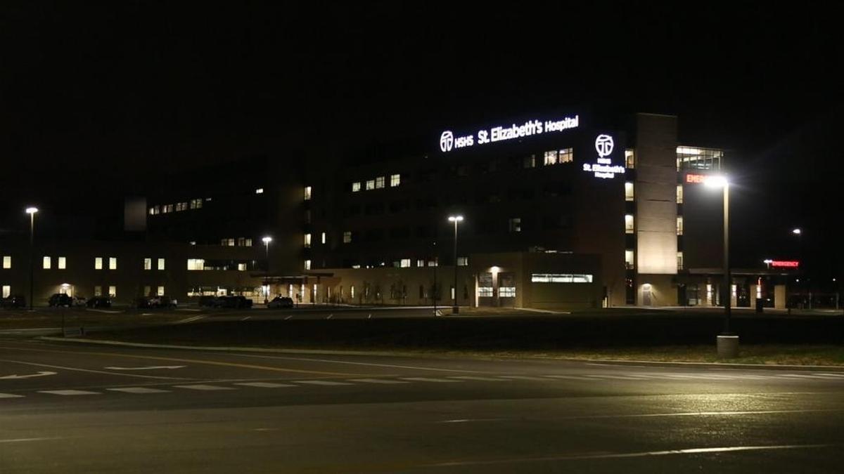 St. Elizabeth’s Hospital in O’Fallon opened on Saturday.