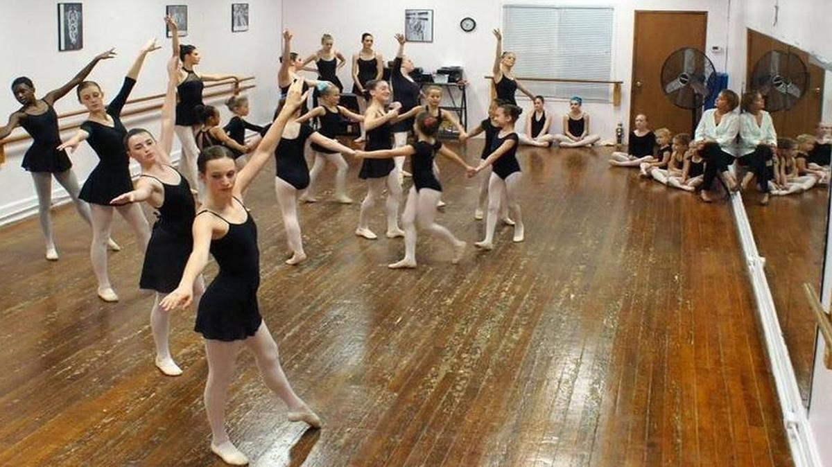 Belleville School of Ballet members practicing for ‘The Nutcracker’
