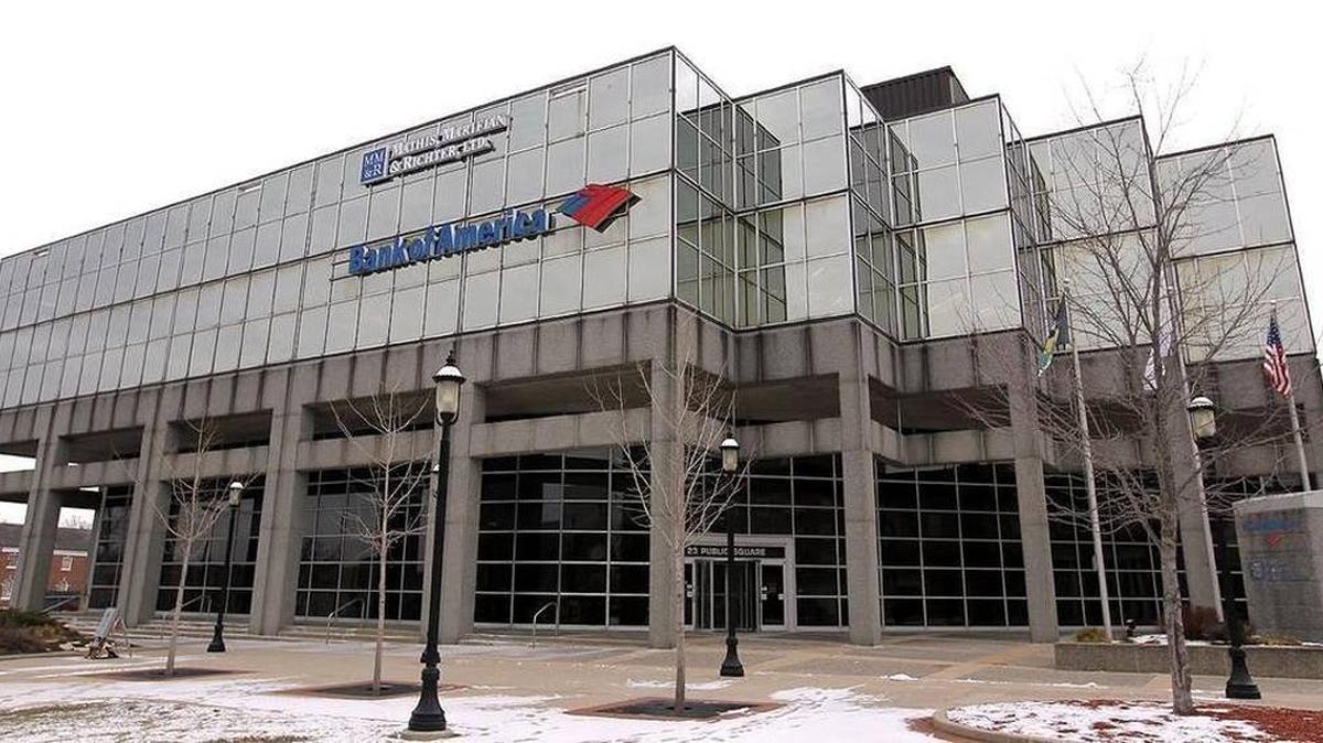 The downtown Belleville Bank of America location will close in May and consolidate with two other branches into one, new branch.