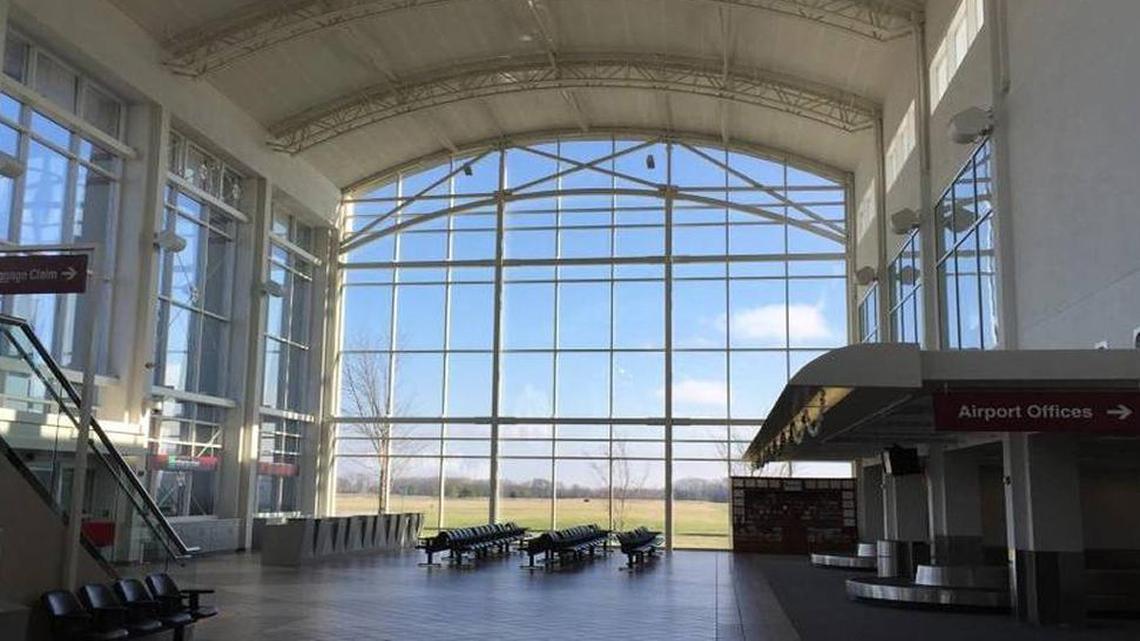 File image of part of the terminal at MidAmerica Airport.