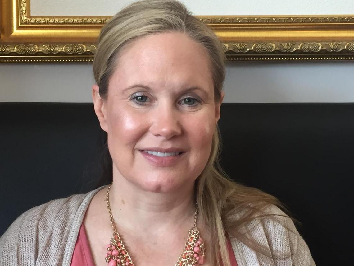 Air Force reservist Tanya Hildenbrand, a Belleville Republican, hopes to win the Republican nomination to run for state Senate in District 57.