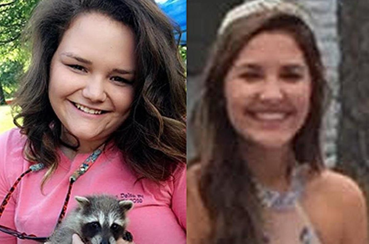 Hailey Bertels (left) and sister Madisen Bertels (right)