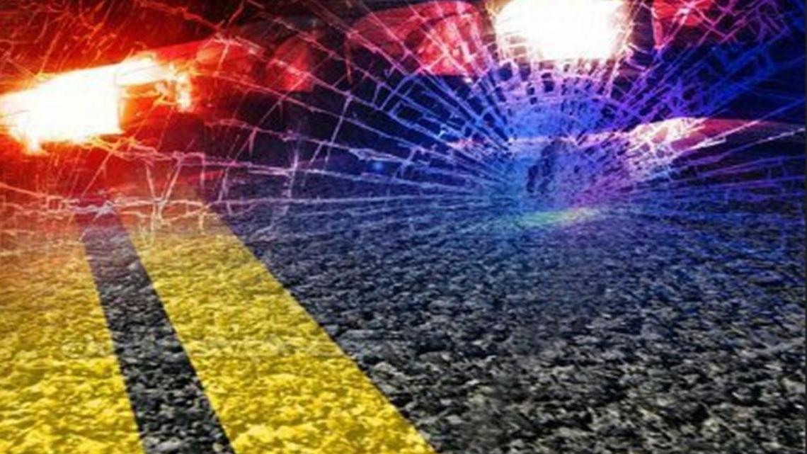 A woman was killed and three injured – two of them children – in a head-on collision on Illinois 158 Sunday night.