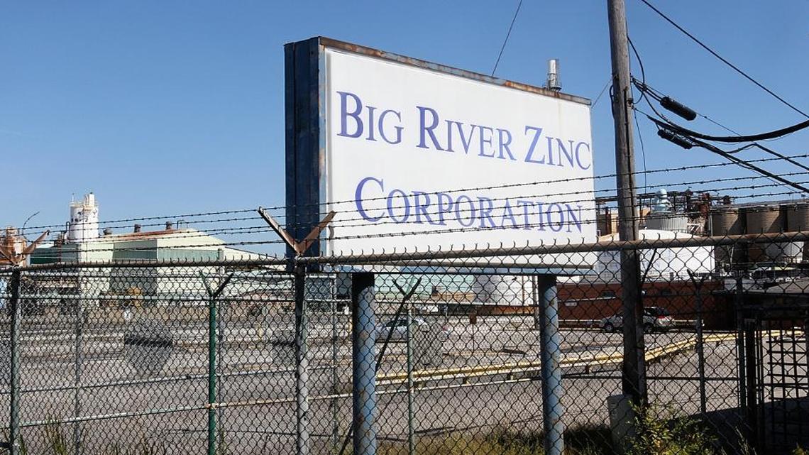 
Exterior view of the site of the former Big River Zinc Corporation in Sauget.
