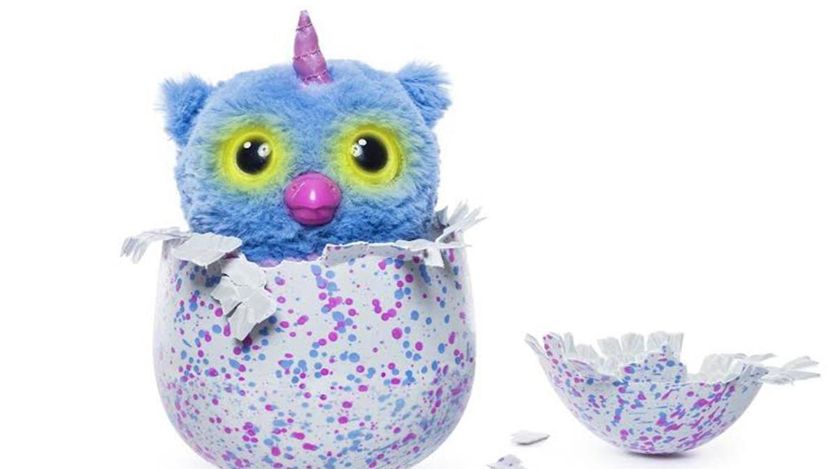Remember Cabbage Patch Kids or Tickle Me Elmo? Brace yourself, parents, the latest toy craze has hatched. Hatchimals are large speckled eggs with furry, magical creatures inside that eventually crack out of the egg but only if given enough human attention. As you rub the egg it lights up and makes sounds. Eventually, the baby animal inside begins to peck away and break free. Kids can watch it develop its own personality as it matures from a baby to adulthood, where it can repeat words and play games. Hatchimals landed in stores on Oct. 7 and are already hard to find. (Learning Resources)