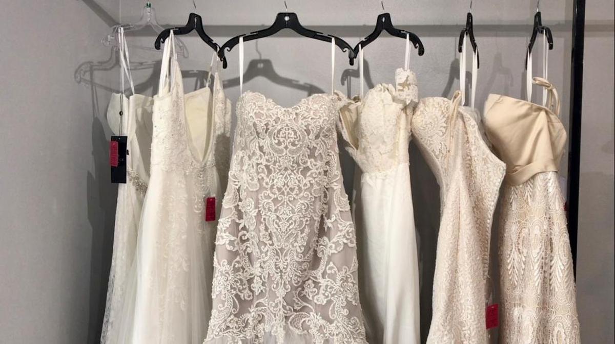 A look at the bridal gowns at A Night to Remember Prom Shoppe.