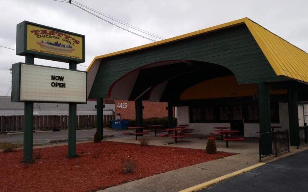 After an eight-month renovation to the building that had formerly housed an Arby’s restaurant, 4421 W. Main St. opened in March as Tasty’s Chicago Grill. The restaurant suddenly closed in September.