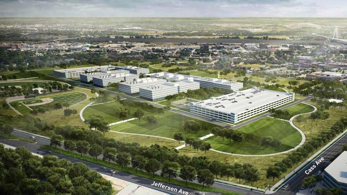 Artist’s conception of the National Geospatial Intelligence Ageney headquarters in St. Louis.