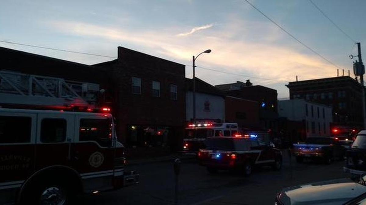 
Belleville fire crews responded to an apartment fire at 15 S. High Street at just after 8 p.m. Thursday.
