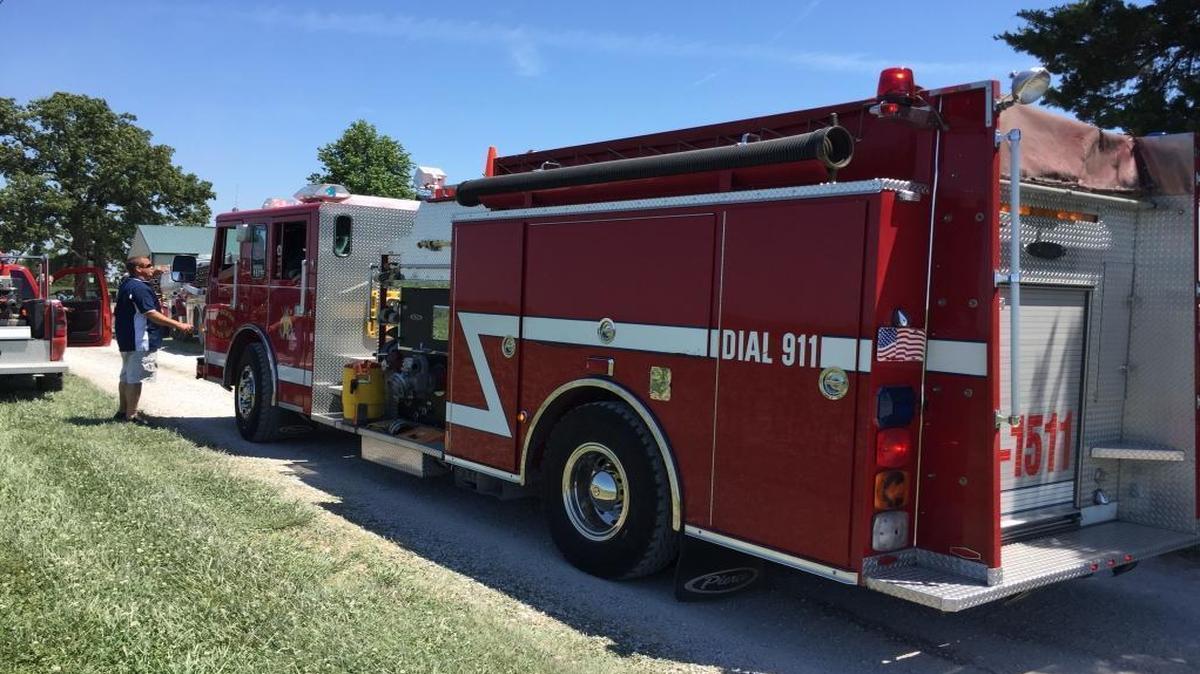 This is a file photo of Columbia Fire Department equipment. The department responded to a fatal fire in unincorporated St. Clair County Saturday.