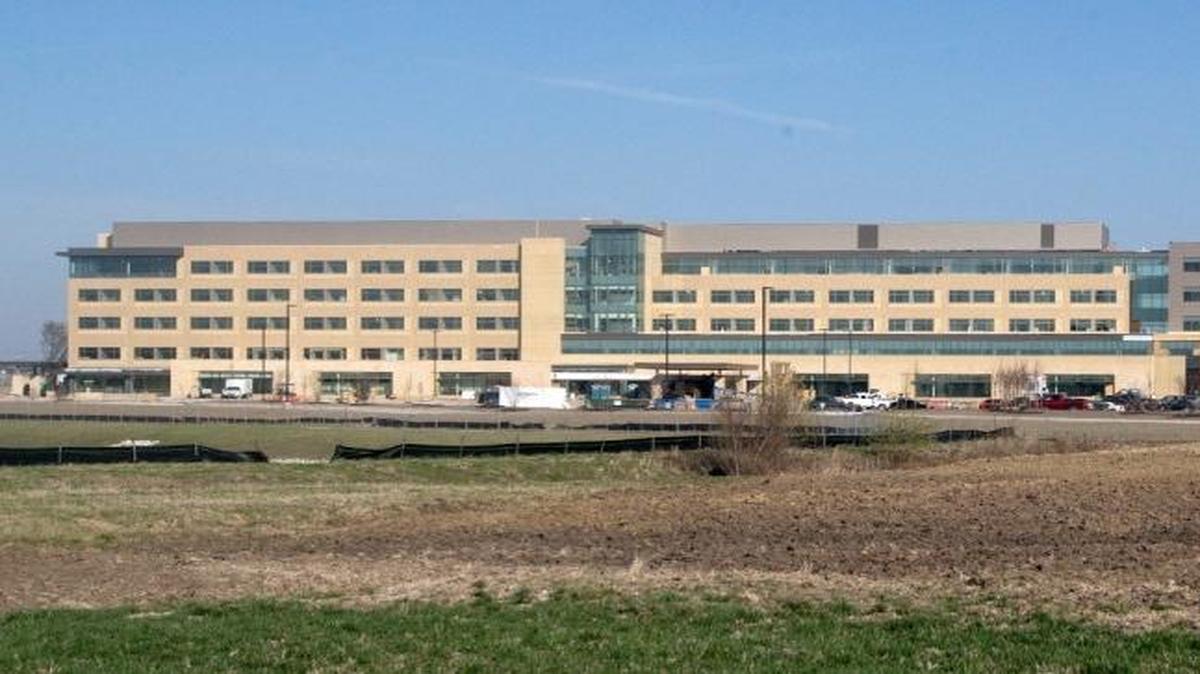 St. Elizabeth’s Hospital’s new $253 million replacement hospital, currently under construction in O’Fallon, will open Saturday, Nov. 4, 2017.