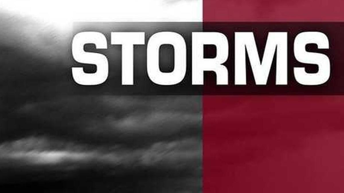 Strong storms are in the forecast for this afternoon.