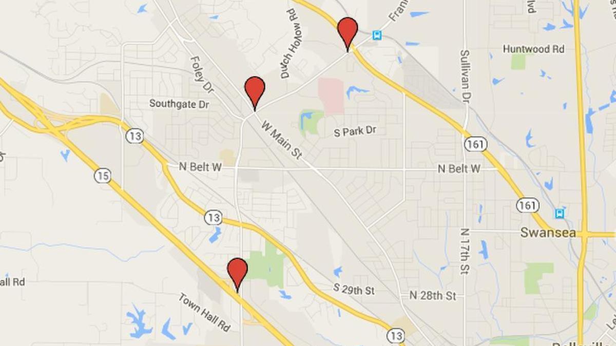 Three crashes in five hours Monday night along Frank Scott Parkway ended with a fatality.