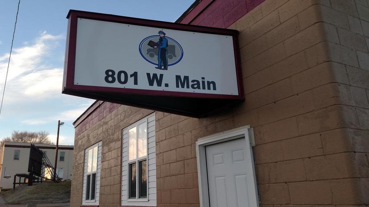 The building at 801 W. Main St. in Belleville will be offices for Stephen Dunn and partner Michael Karban, who work as an independent service providers managing FedEx Ground trucks and routes.