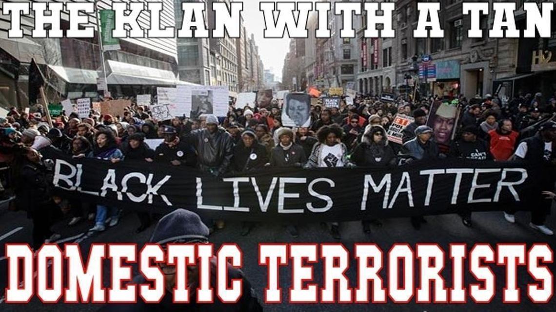 The St. Louis Metropolitan Police Department is investigating a claim that one of its officers posted this meme on Facebook.