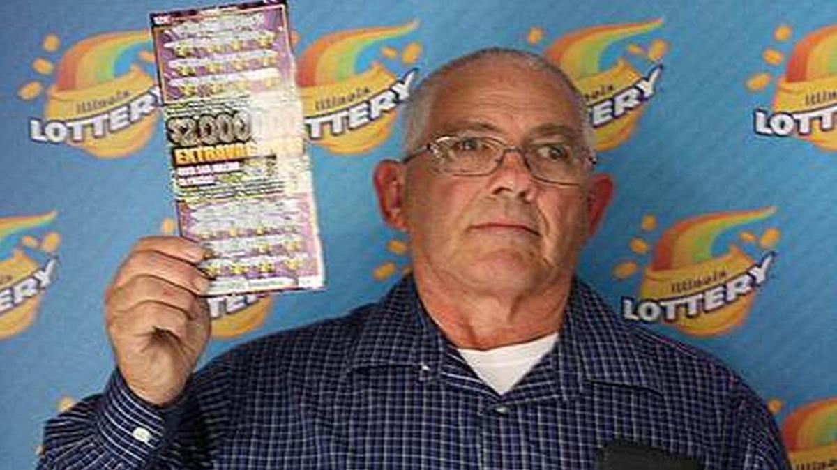 Patrick Emmerich of Shiloh won $2 million from an Illinois Lottery scratch-off ticket.