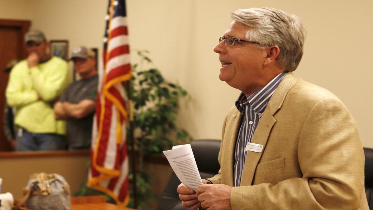 St. Clair Township Highway Commissioner John “Skip” Kernan.