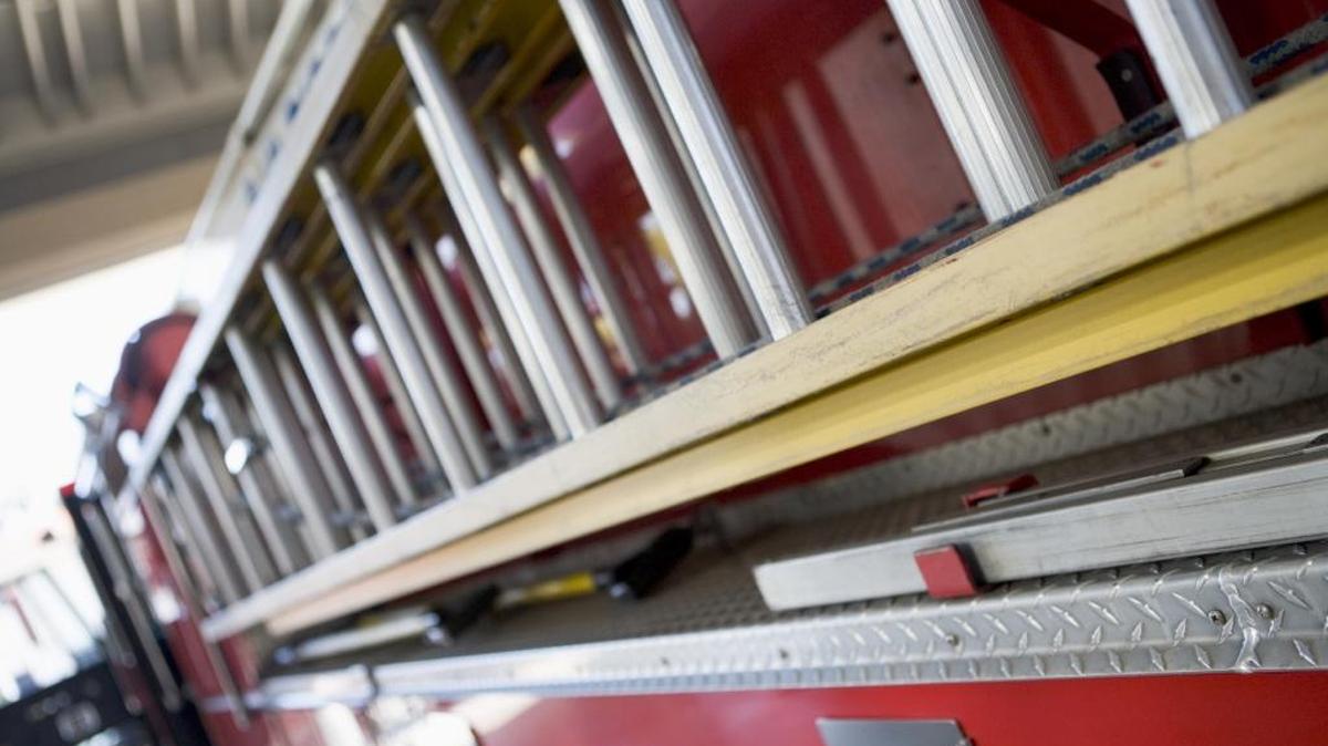 Wood River firefighers responded to an overnight fire that claimed the life of a disabled man Friday.