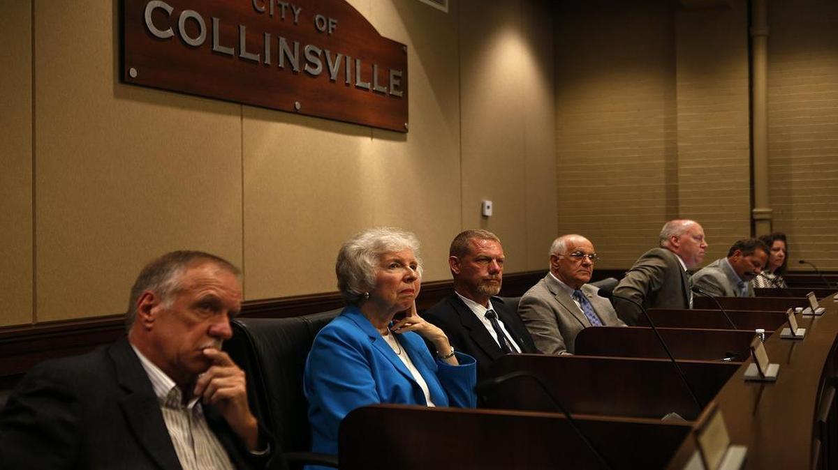 The Collinsville City Council meets on the second and fourth Mondays of each month. But the city website has a notice up that states the meeting on March 13 was canceled due to “a lack of business items.”