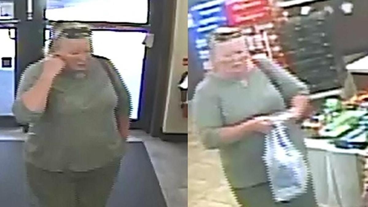 Madison County Sheriff’s Office investigators are seeking the identity of this woman, who they say is a person of interest in a theft case.