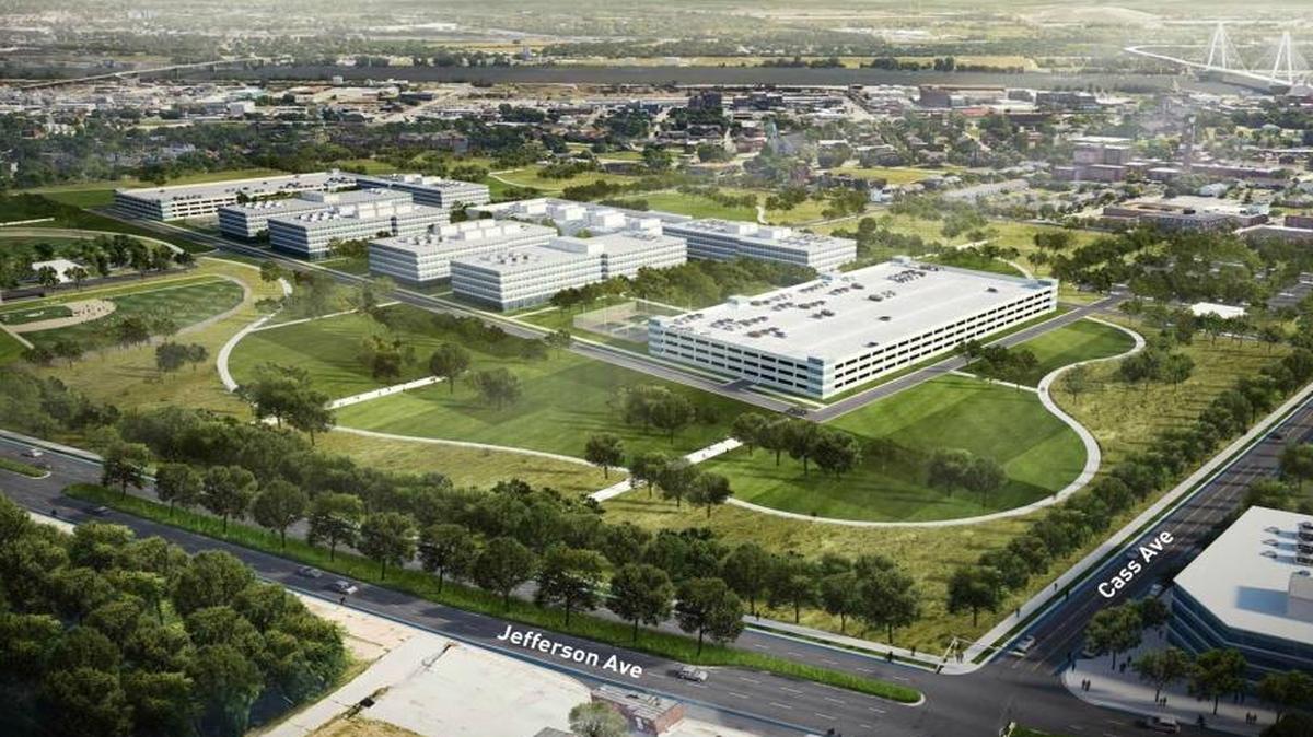 Artist’s depiction of new National Geospatial-Intelligence Agency headquarters in St. Louis.