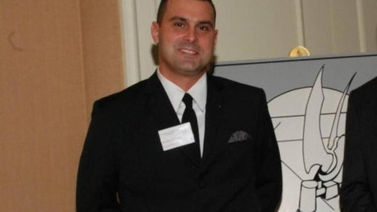 Brad Lavite is the Veterans Assistance Commission superintendent, but has been barred from the VAC office in the Madison County Administration Building since he suffered a mental breakdown last year attributed to post-traumatic stress disorder related to his combat service.