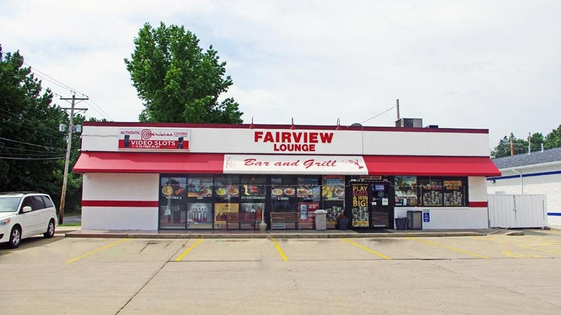 An exterior look at Fairview Lounge.