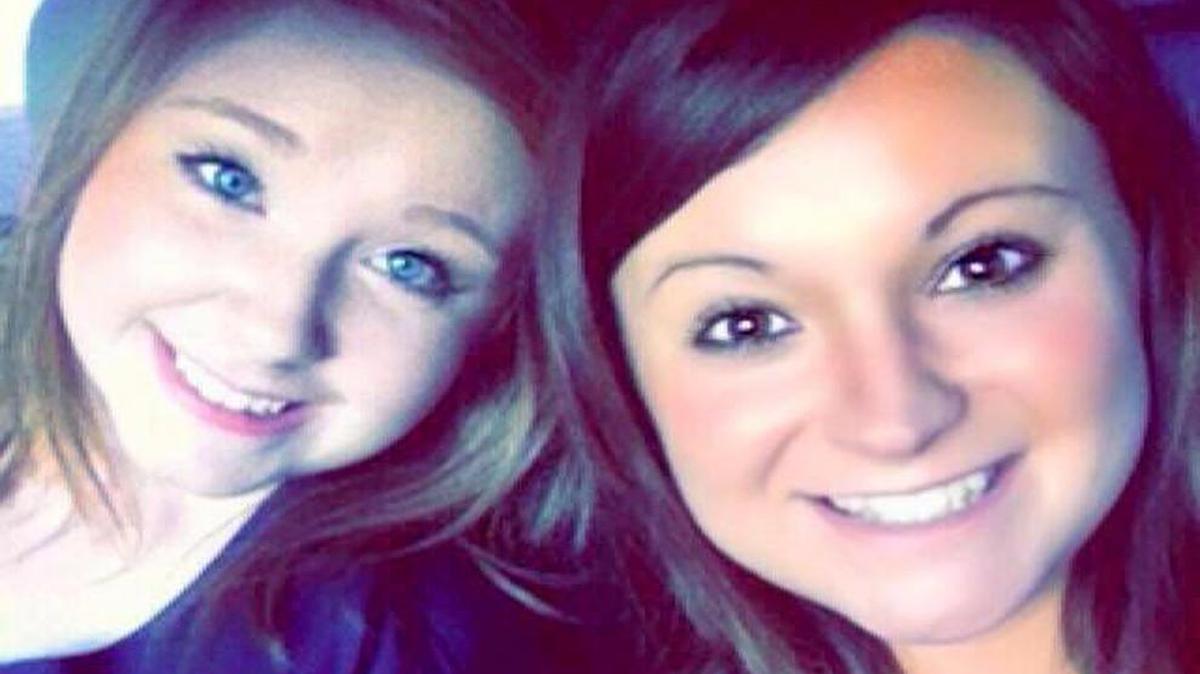 
Friends Abigail Liefer, left, and Hannah Porter were killed in a Jan. 10 car crash.

