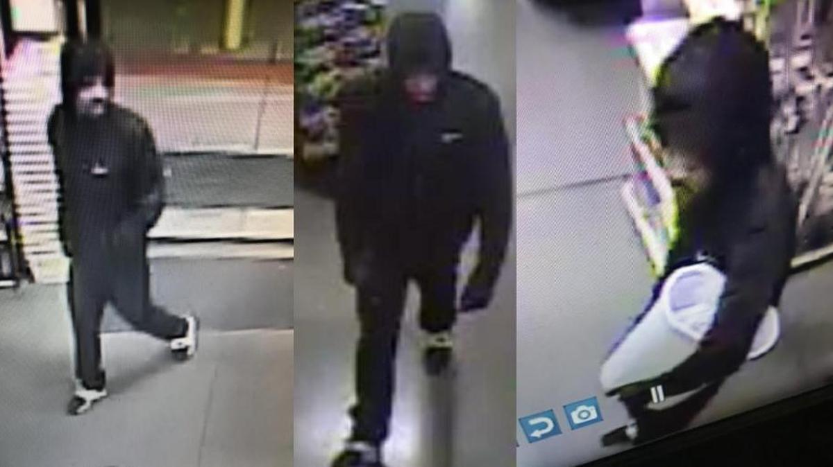 Police are looking for this man, who they say robbed a Dollar General Store just after 10 p.m. Tuesday.
