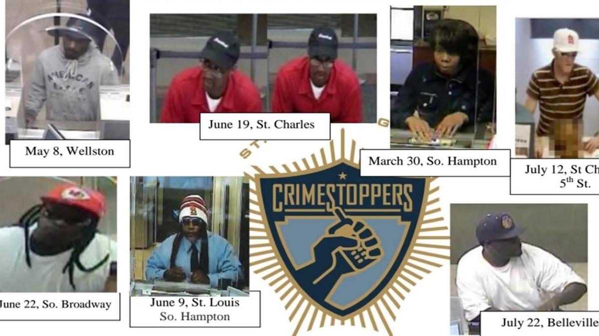 Regions Bank is offering a reward for information leading to the arrest and conviction of any of these alleged bank robbers.