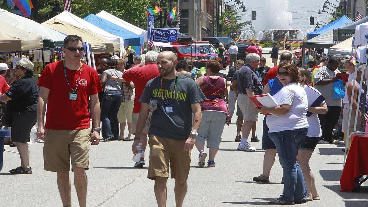 
The annual Belleville Pridefest was held Saturday on West Main Street.

