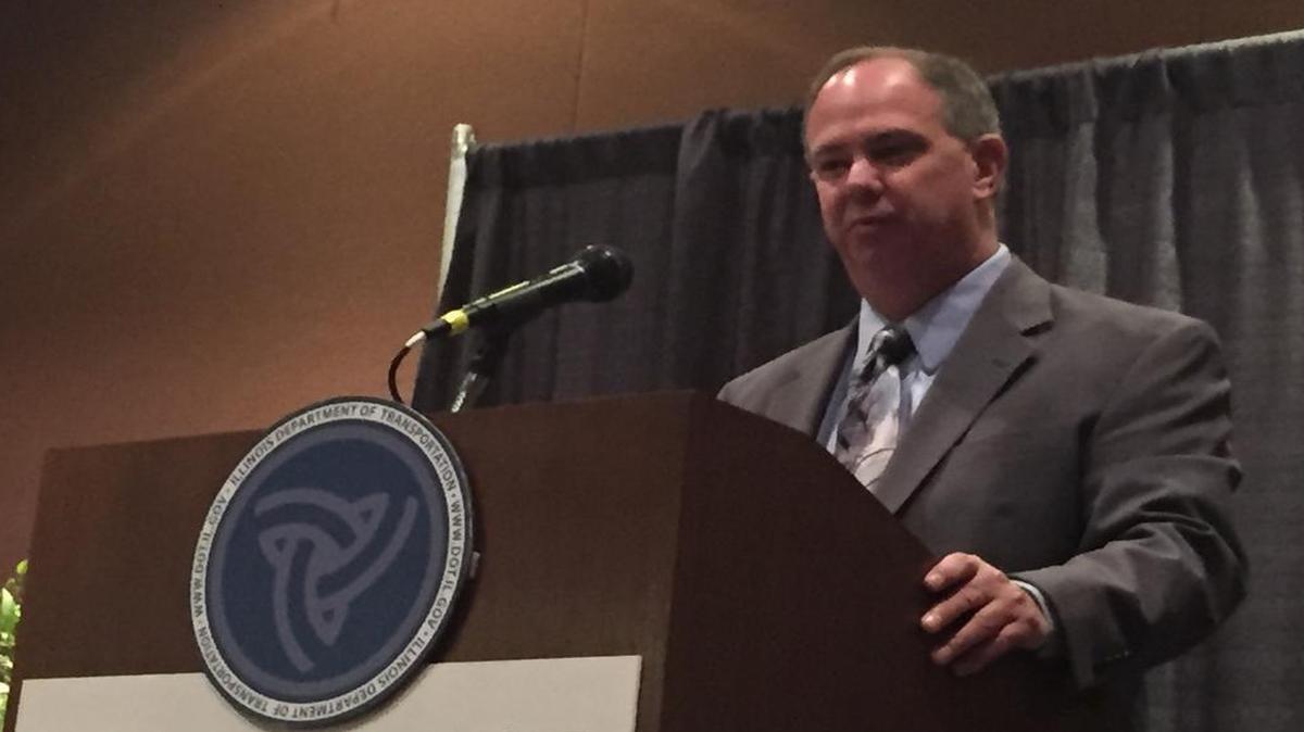 
Illinois Department of Transportation Acting Secretary Randy Blankenhorn on Tuesday spoke to a packed room of more than 100 people at the Gateway Center in Collinsville about transportation needs in the state. The discussion is part of IDOT’s listening tour.
