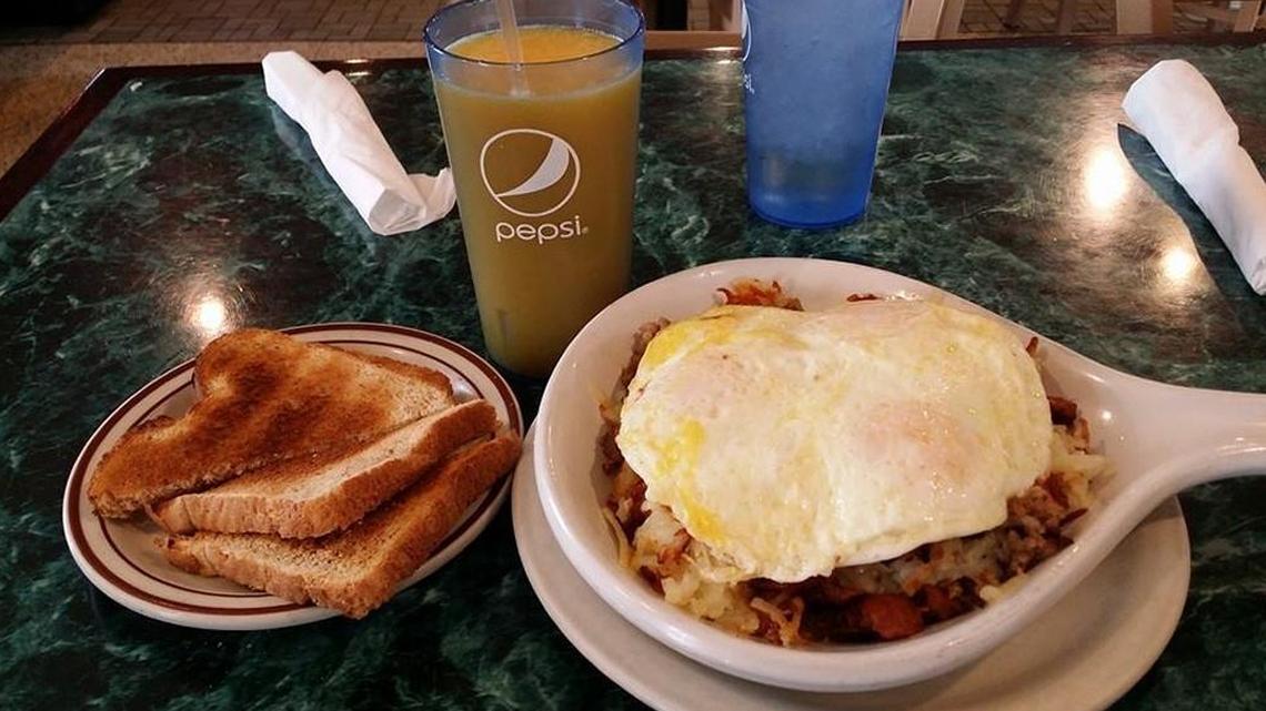 Breakfast is a popular meal served at Main Street Cafe in Belleville.