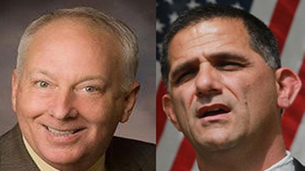 State Rep. Dan Beiser, left, and challenger Mike Babcock.