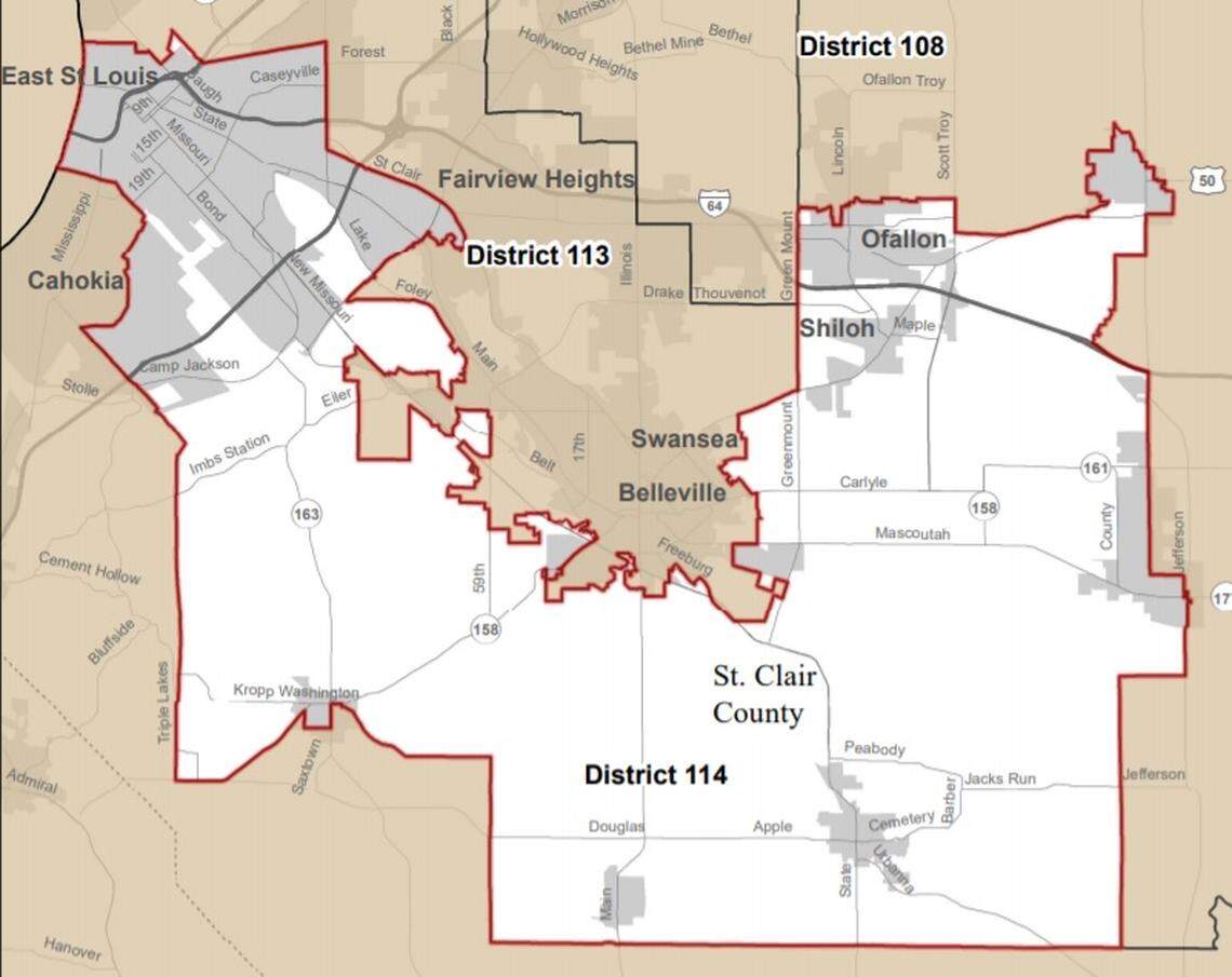 The 114th state House District.