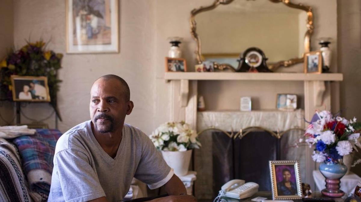 Johnny Barnes, the longtime boyfriend of Clara Walker, who was killed by a gang member, says “St. Louis is a dangerous place right now.”