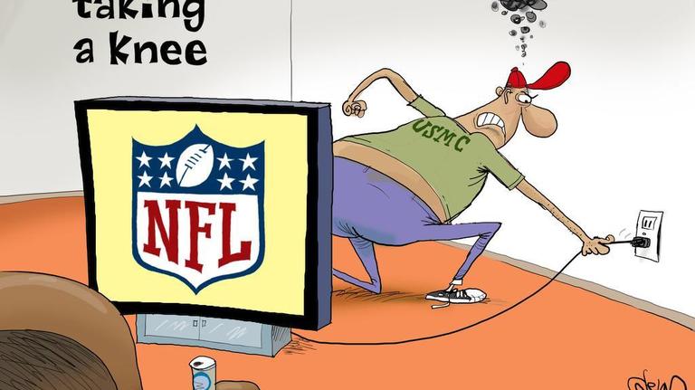 Glenn McCoy: Taking a knee — to unplug