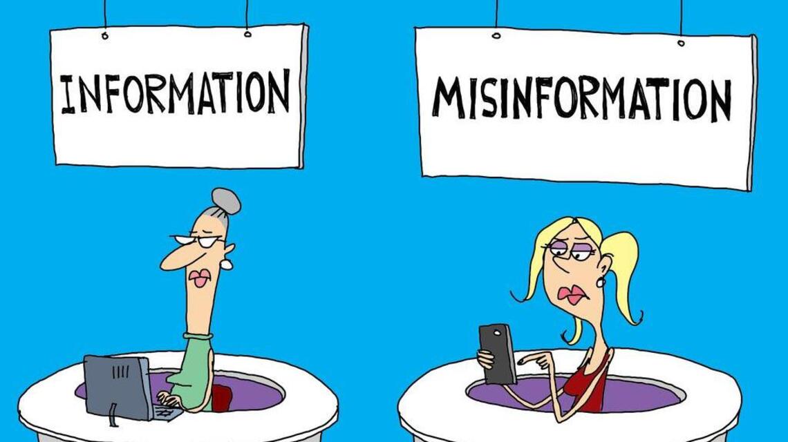 Cartoon: Misinformation on social media, Twitter, Facebook | Belleville ...