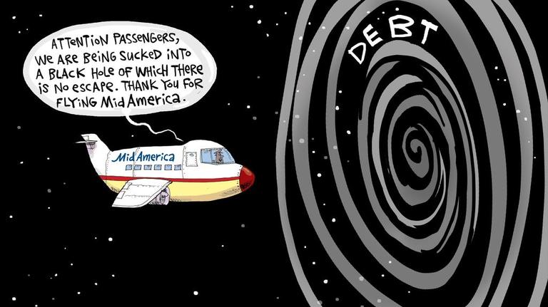 Glenn McCoy: Black hole of debt