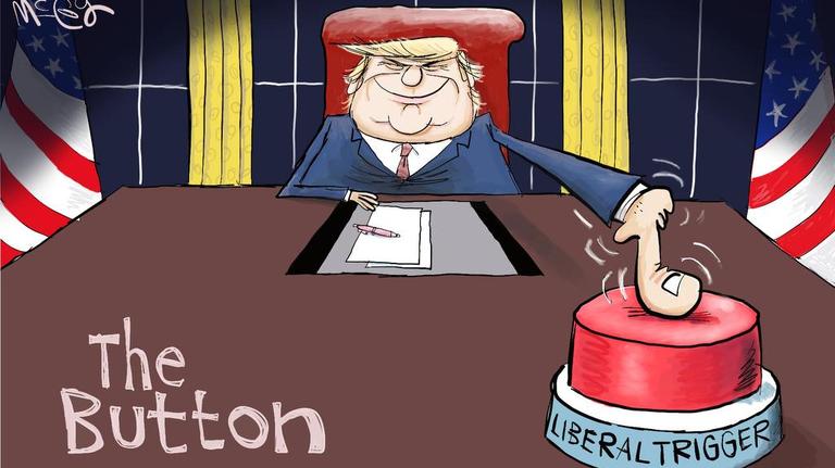 Glenn McCoy: Donald Trump's Button