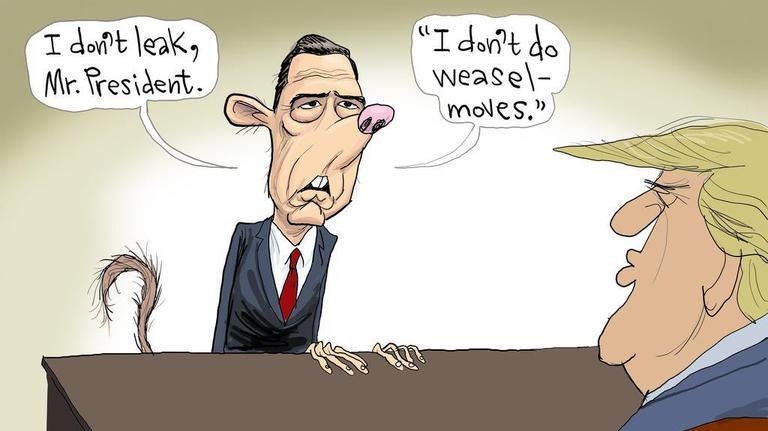 Glenn McCoy: Weasel moves